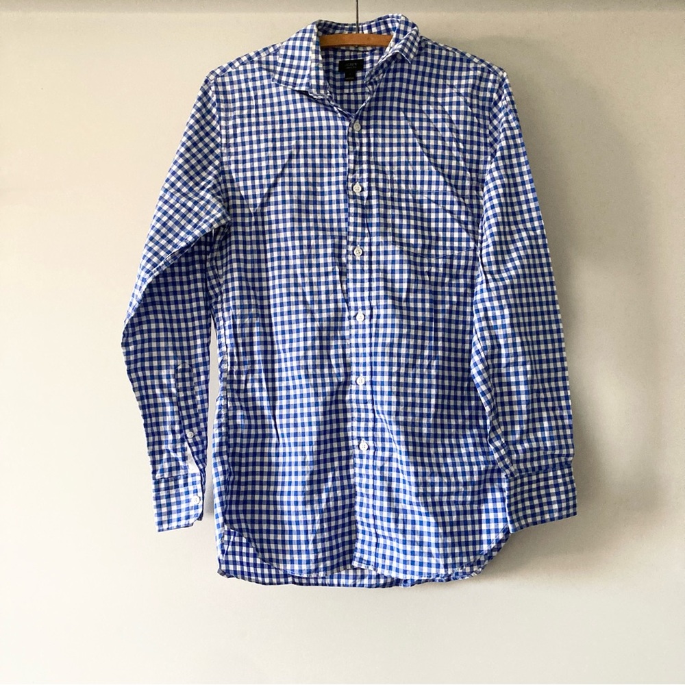 J. Crew 120's 2‎ ply ludllow button down shirt
